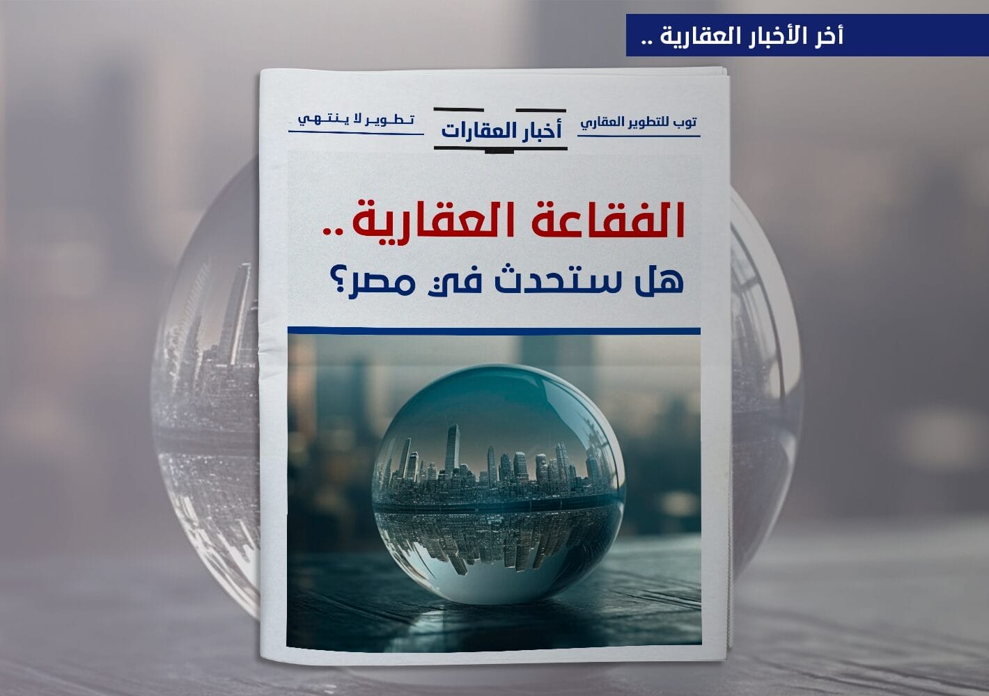الفقاعة العقارية هل ستحدث في مصر